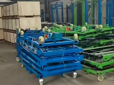 23 комплекта электрических лесов EMET упакованы и собираются быть отправлены ...